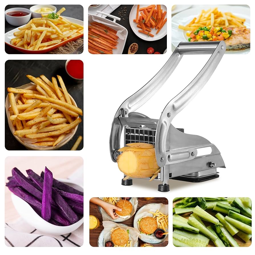 conix　『French fries』　コニックス Amazon.com: French Fry Cutter Commercial Potato Slicer with